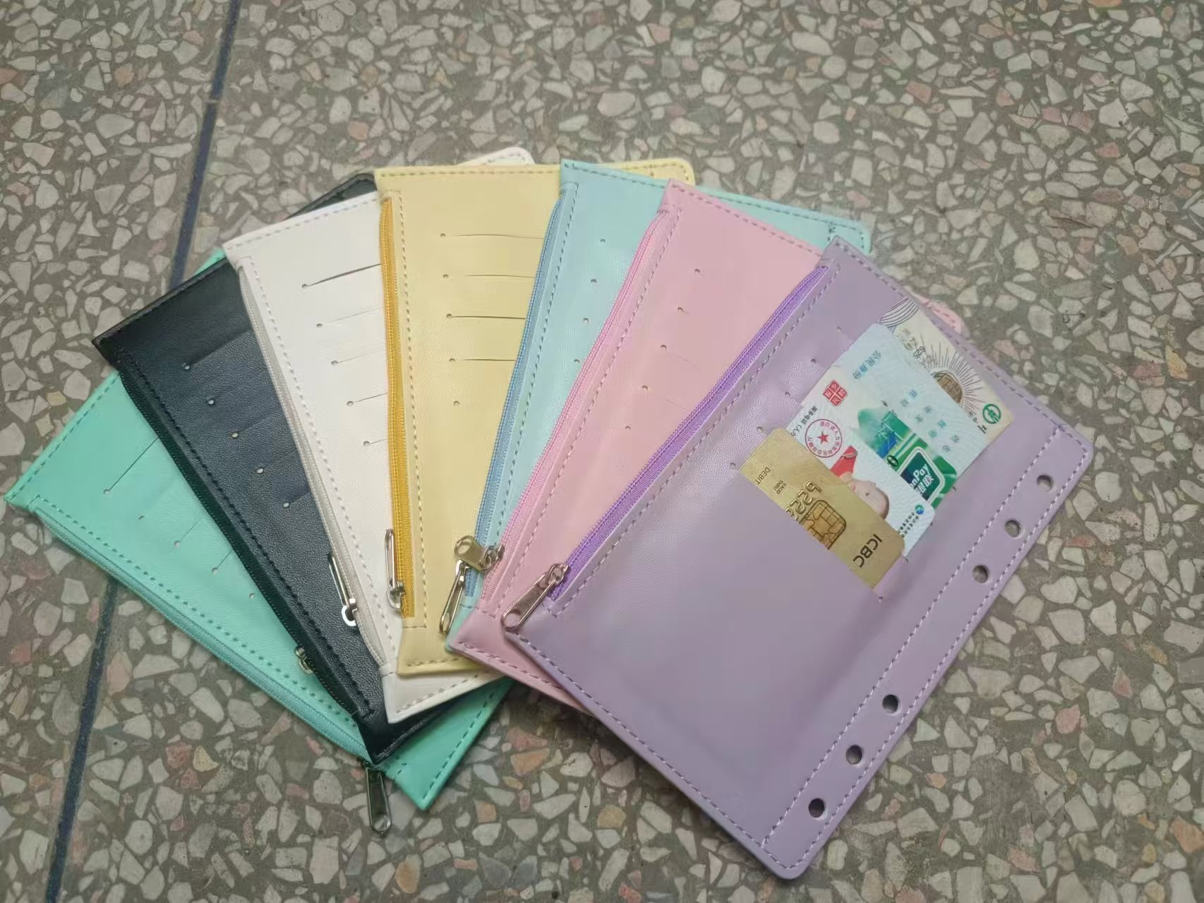Laptop Accessories Pink - A6 Pink 6-Ring Notebook Binder Loose
