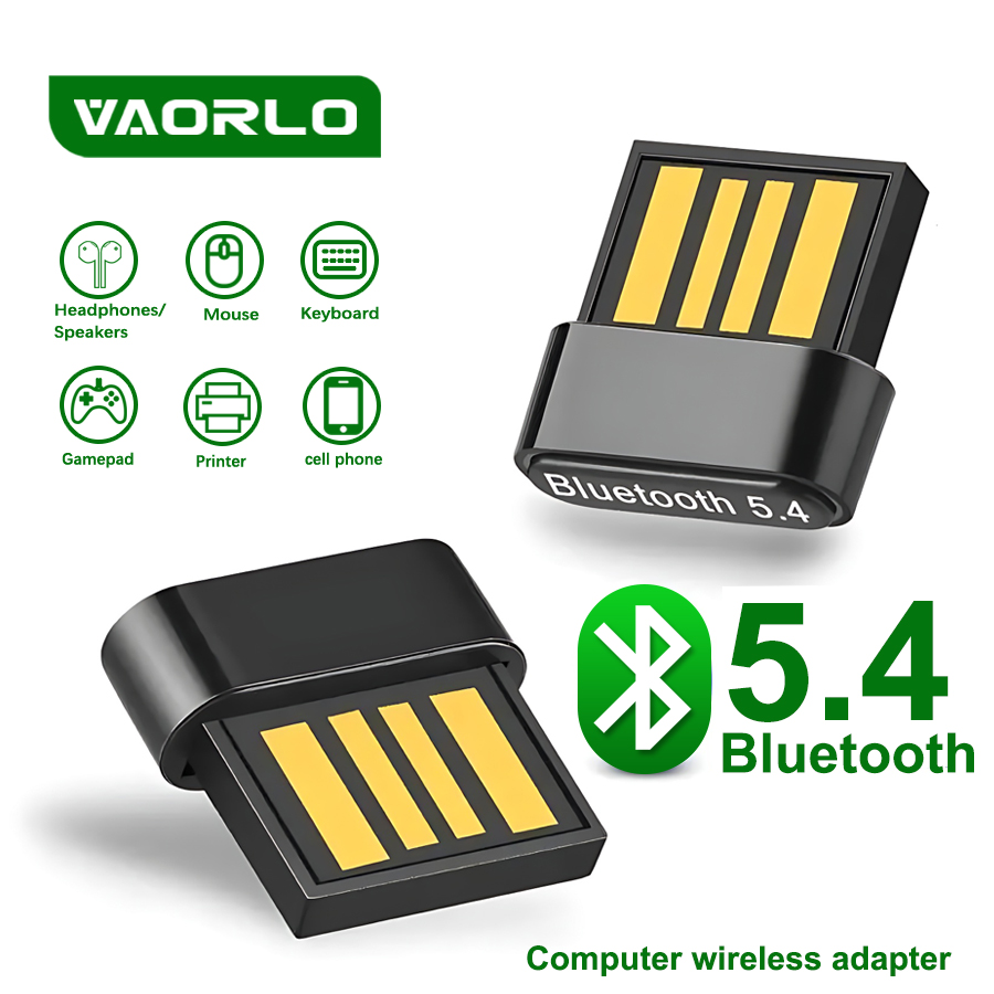 Mini Wireless Mouse - USB Bluetooth 5.4 Transmitter Wireless Adapter