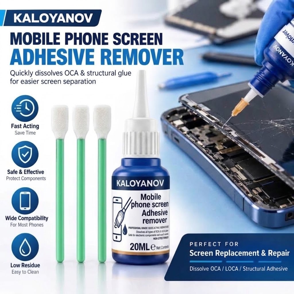 Screen Cleaning Kit - Mobile Phone Screen Glue Remover Precision