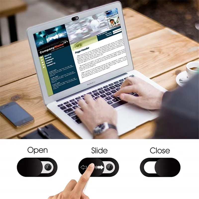 Laptop Accessories Cover - Webcam Cover Shutter Magnet Slider Plastic