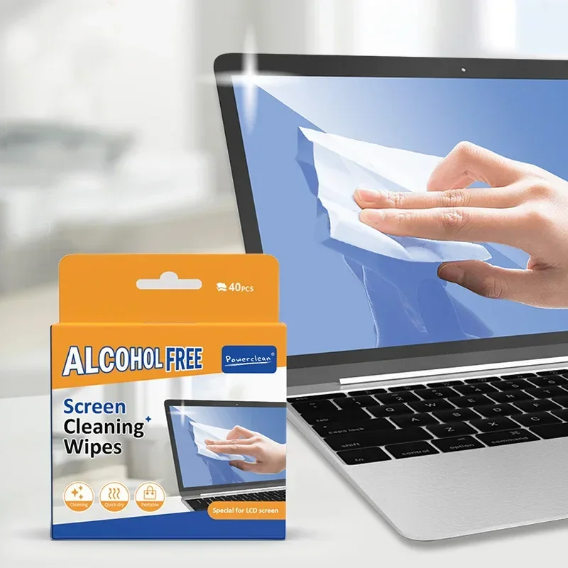 Screen Cleaning Kit - 40PCS cleaning wipes - dry and