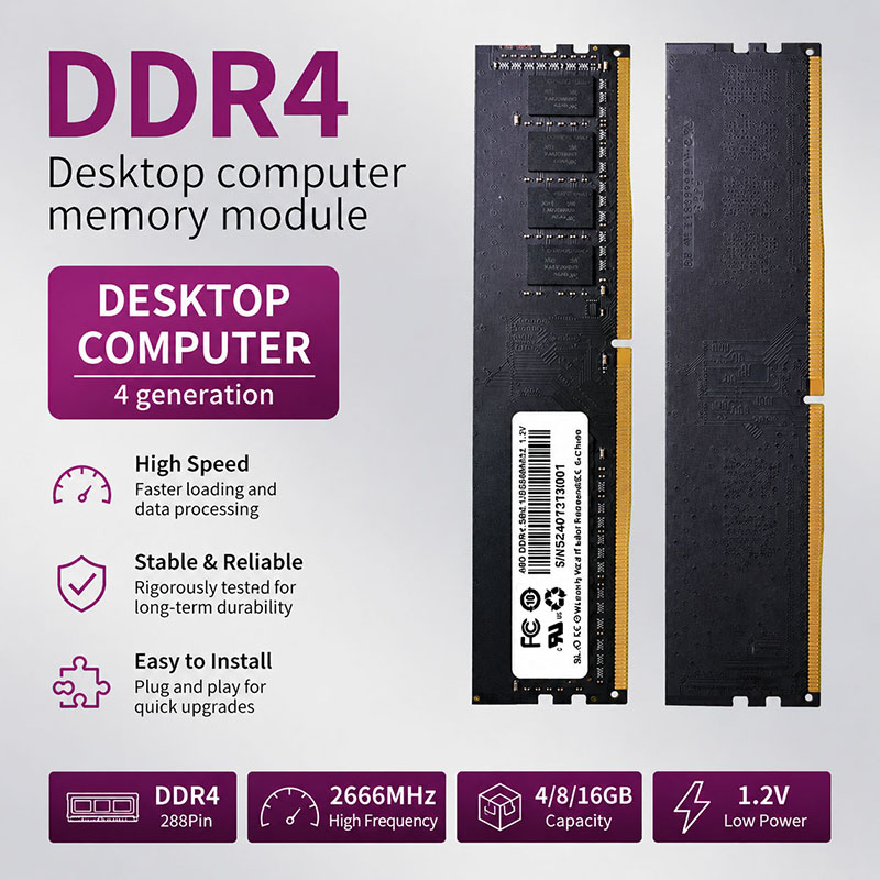 DDR4 RAM 4GB 8GB 16GB PC4 Desk - Memory Ram Upgrade review and price