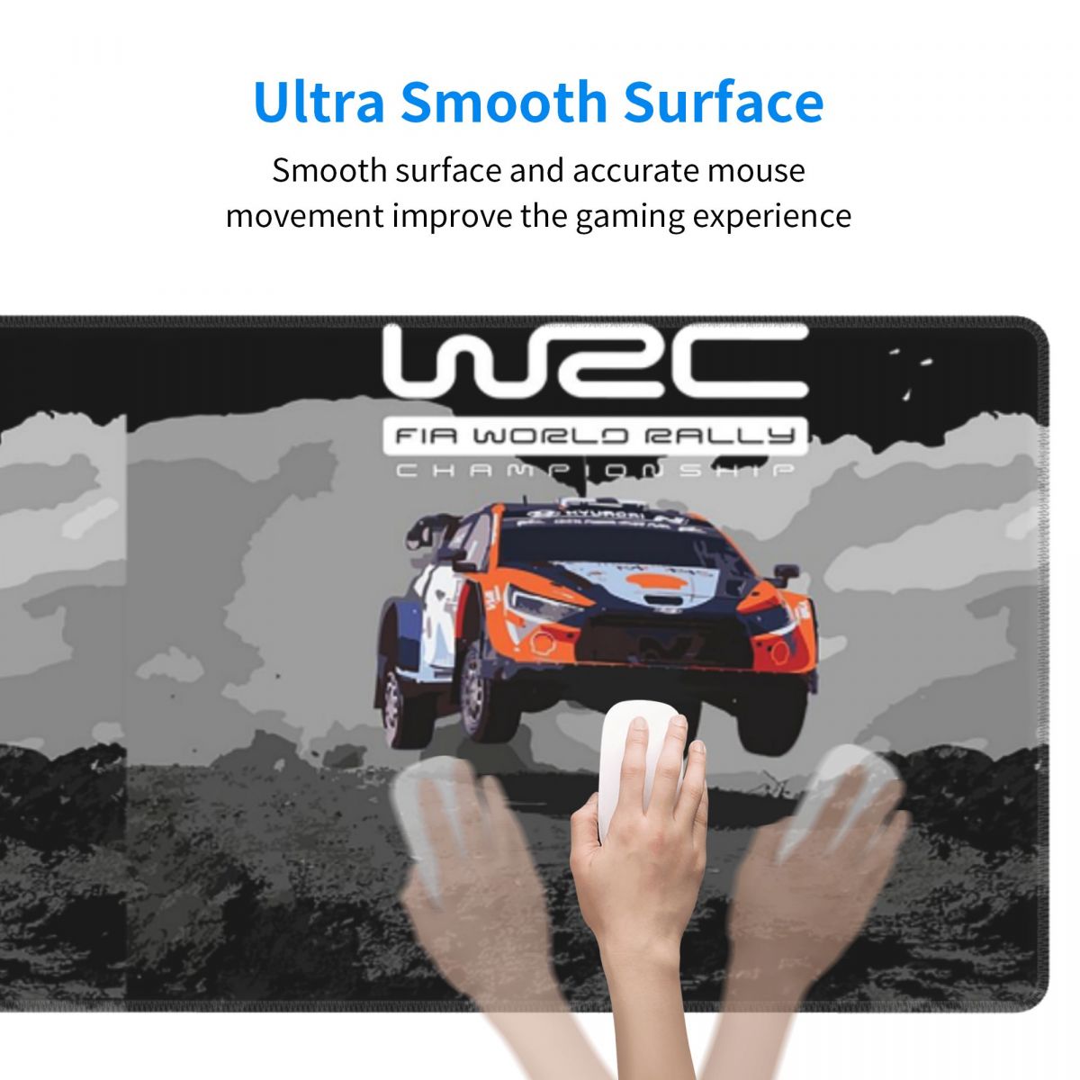 Large Mouse Pad World Rally Ch - Laptop Accessories World review and price