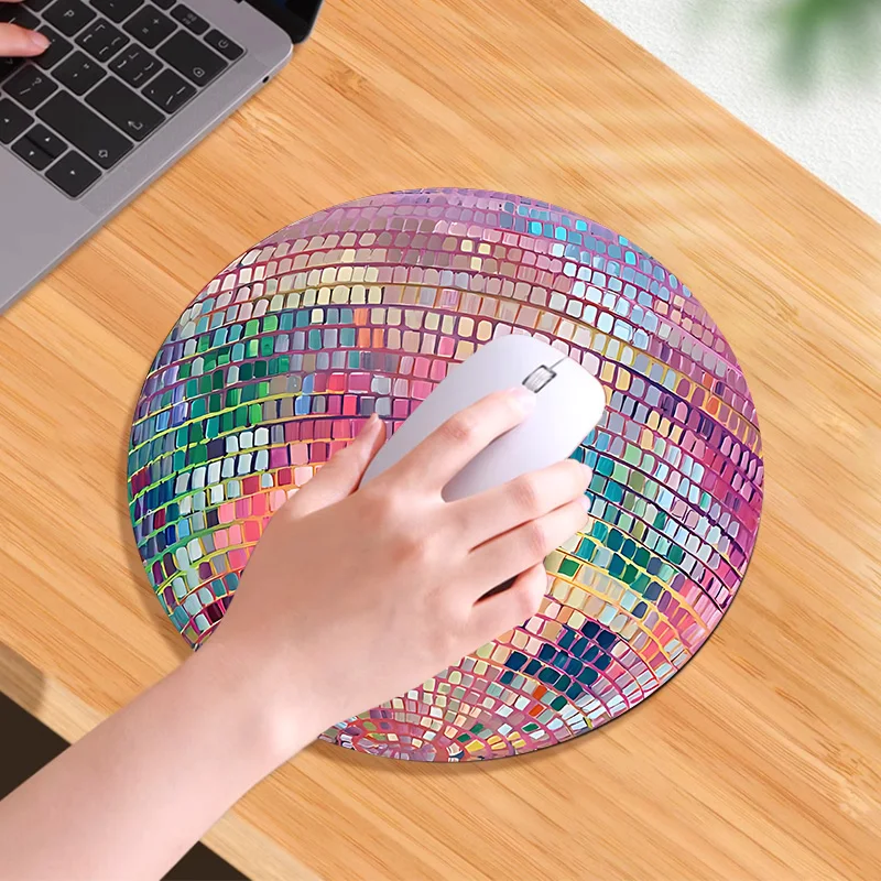 Rubber Round Pink Disco Ball M - Laptop Accessories Pink review and price