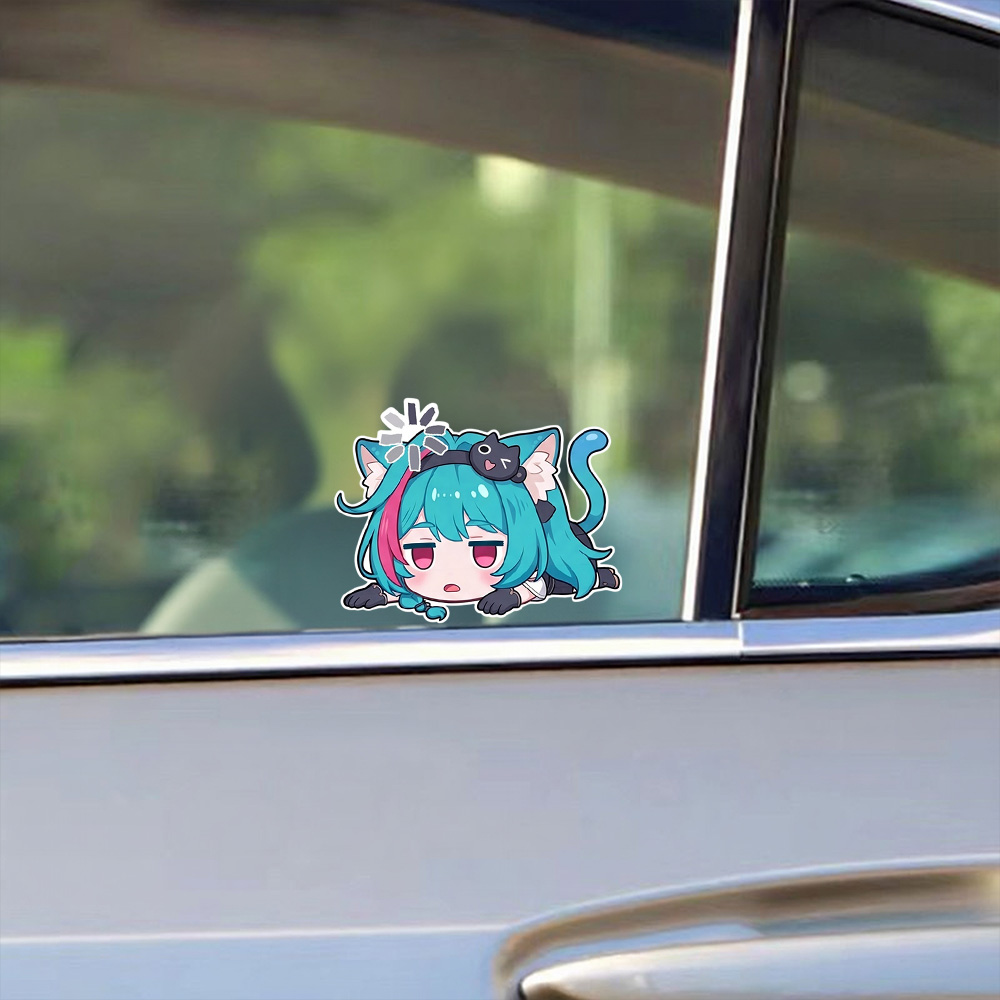 Anime Girl Car Stickers Nevern - Laptop Accessories Kit review and price