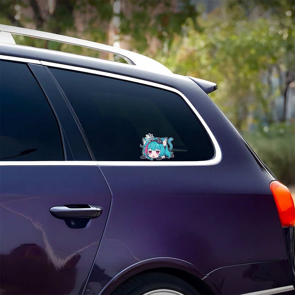 Anime Girl Car Stickers Nevern - Laptop Accessories Kit review and price