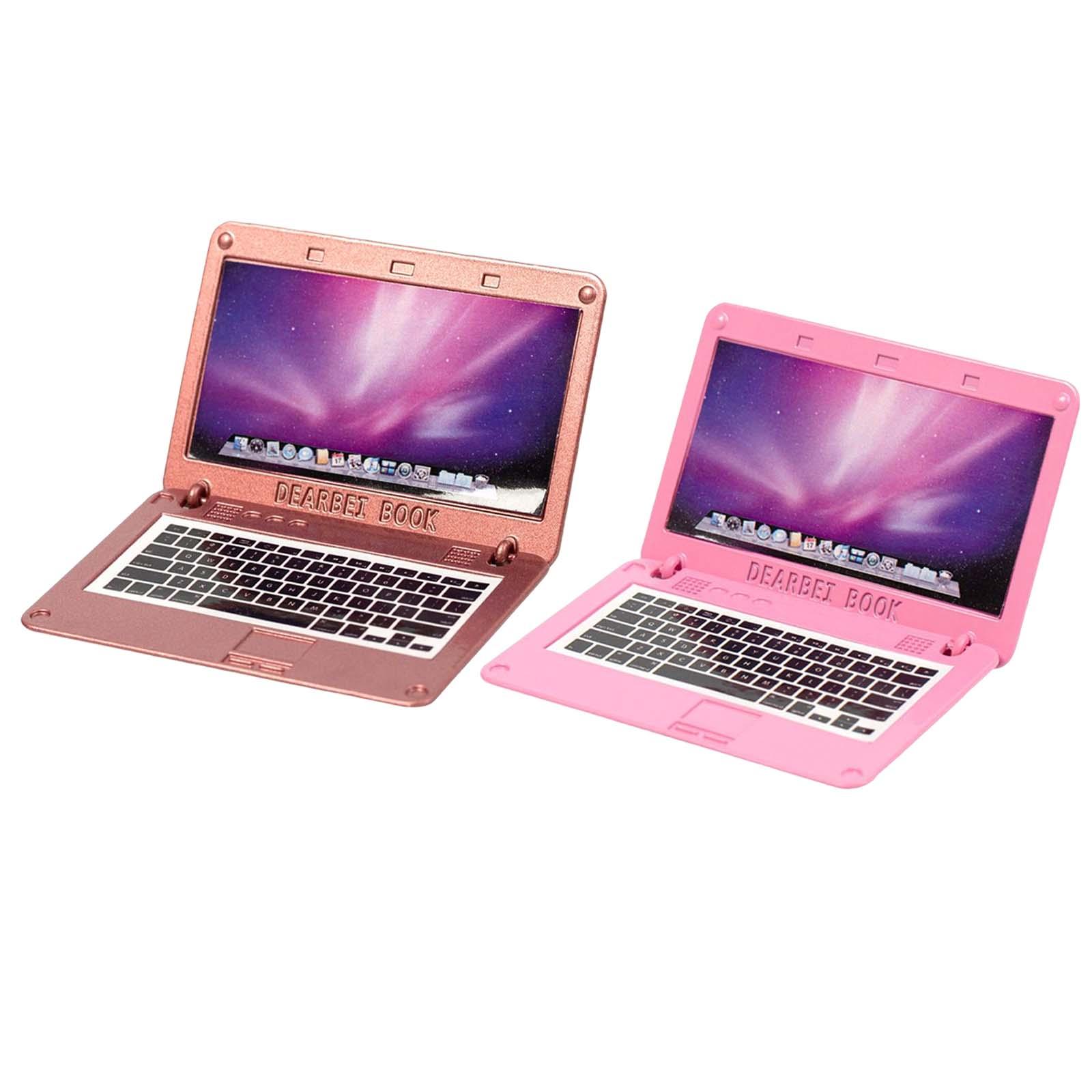 Dollhouse Miniature Laptop Com - Laptop Accessories Pink review and price
