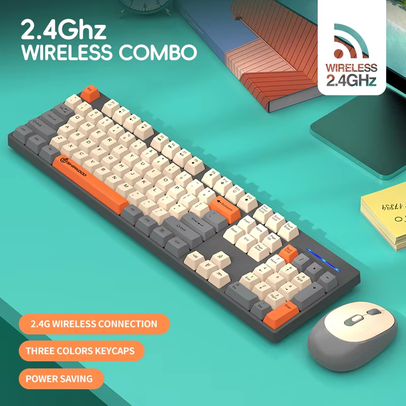 Shipadoo 2.4G Wireless/Wired G - Laptop Accessories Combo Set review and price