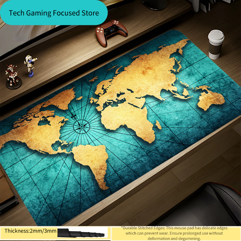 Mouse Pad World Map Mouse Pad  - Laptop Accessories World review and price