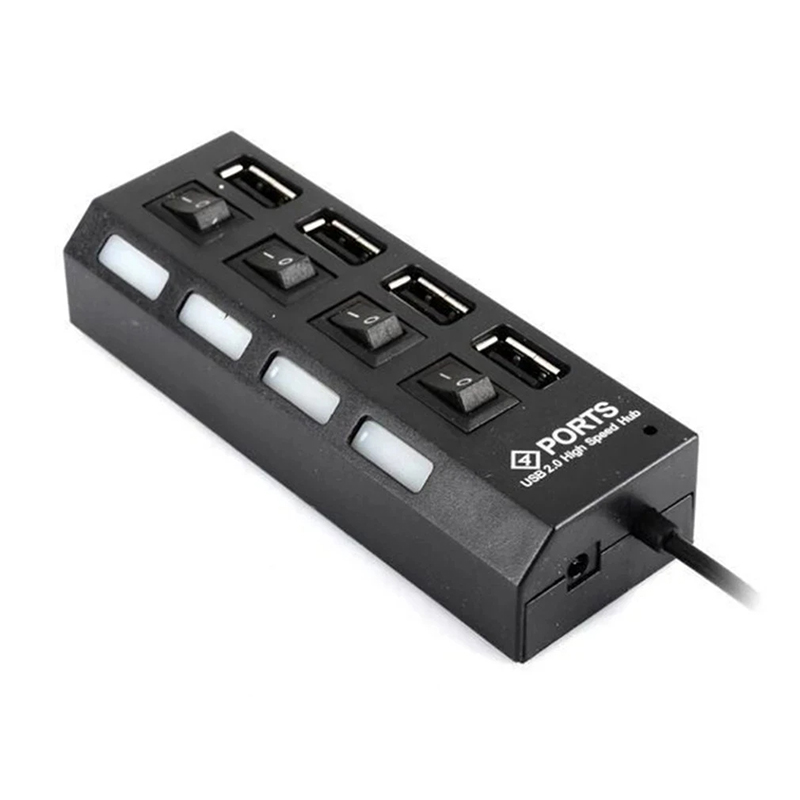 4-Ports USB 2.0 Hub Extension  - Laptop Accessories Kit review and price