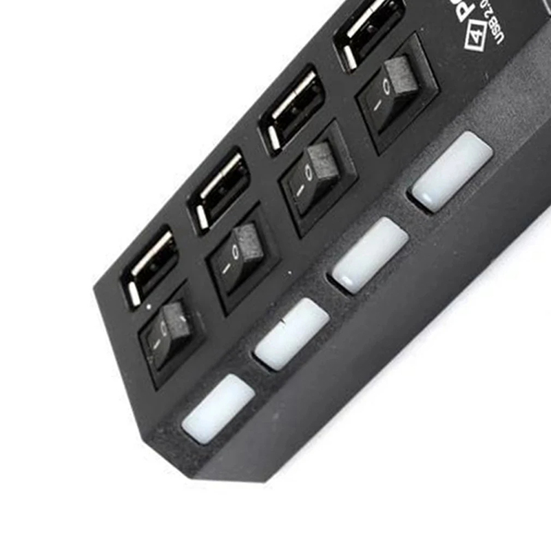 4-Ports USB 2.0 Hub Extension  - Laptop Accessories Kit review and price