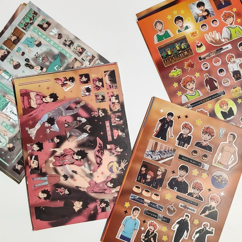 8pcs/set Haikyuu Anime Periphe - Laptop Accessories Kit review and price