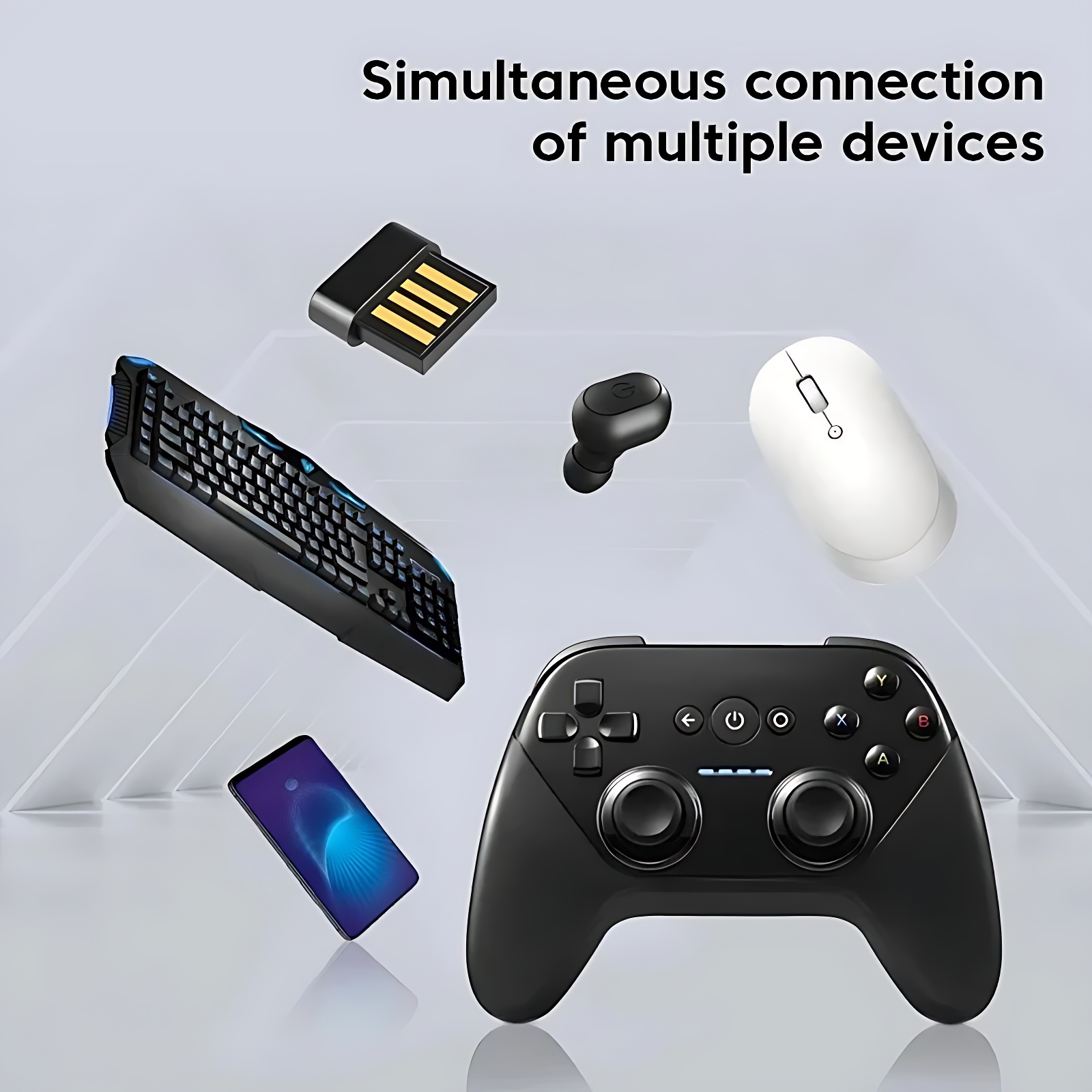 USB Bluetooth 5.4 Transmitter  - Mini Wireless Mouse review and price
