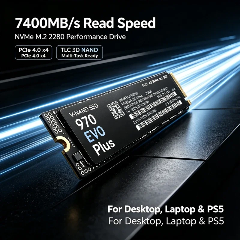 7400MB/s M.2 NVMe SSD 970 EVO  - Samsung Ssd 980 Pro review and price