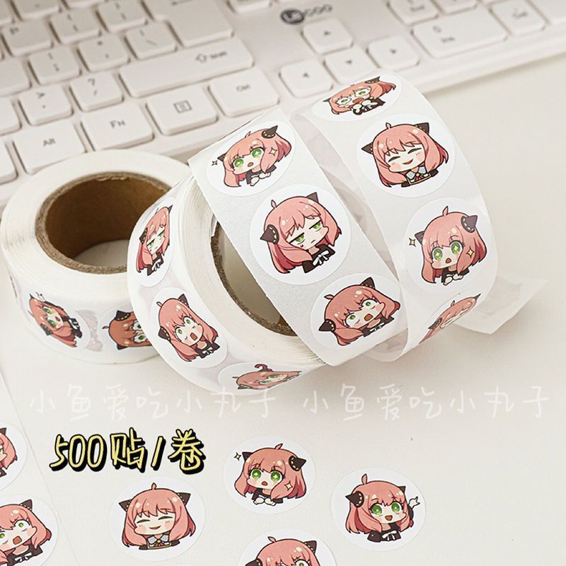 500PCS Spy Family Ania Cute Cu - Laptop Accessories Cover review and price