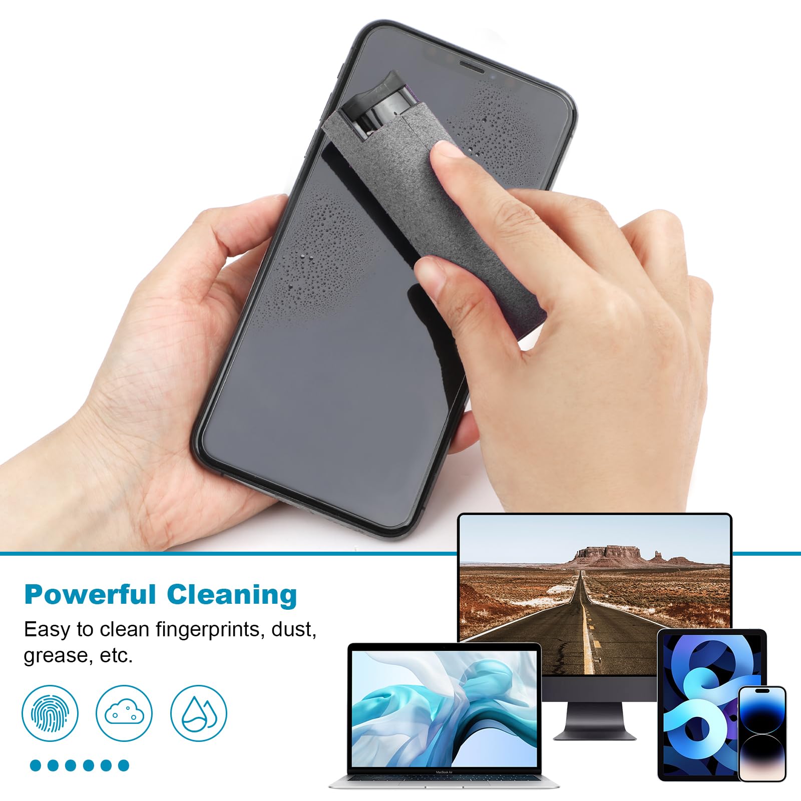 2-in-1 Mobile Phone Screen Spr - Laptop Accessories Kit review and price
