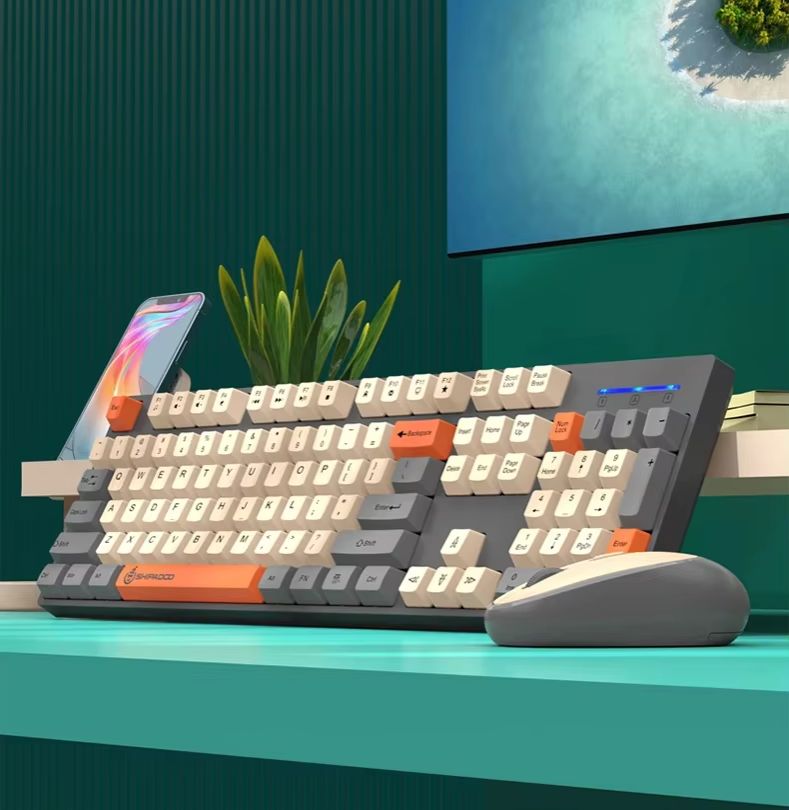 2.4G Office Wireless PC Keyboa - Laptop Accessories Combo Set review and price