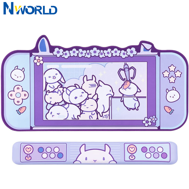 Large Kawaii Gaming Mouse Pad  - Laptop Accessories Pink review and price