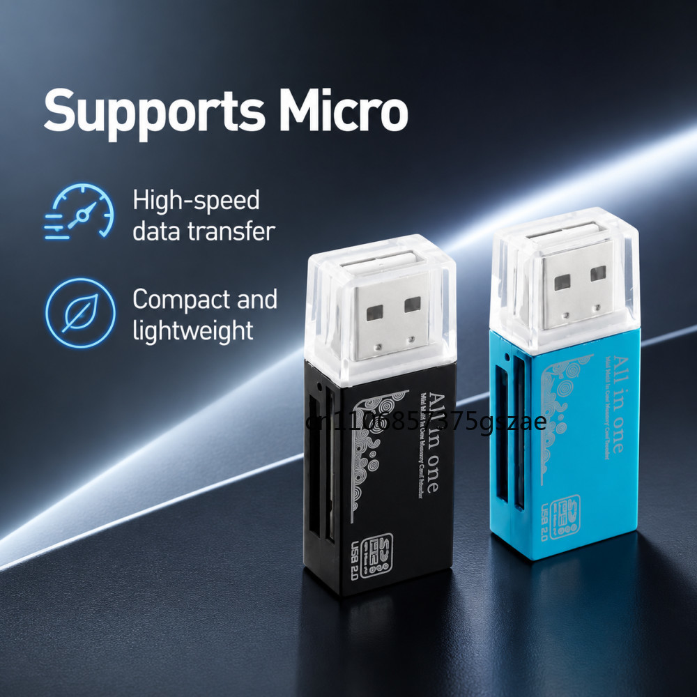2 in 1 USB2.0 Card Reader Micr - Laptop Accessories World review and price