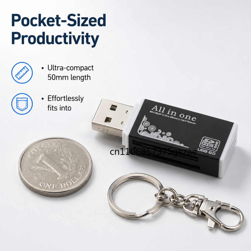 2 in 1 USB2.0 Card Reader Micr - Laptop Accessories World review and price