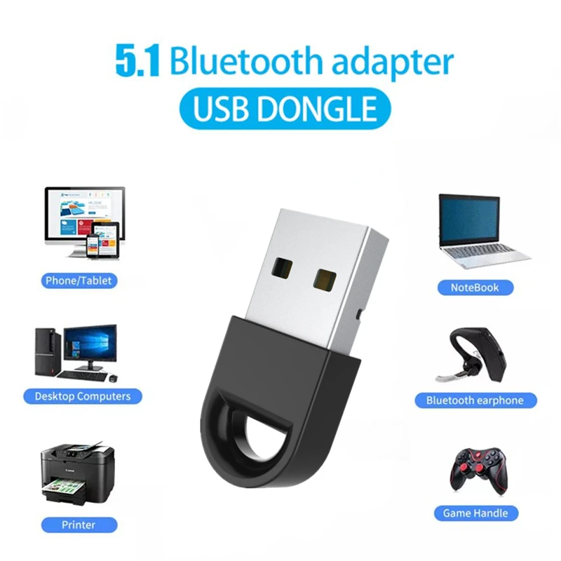 USB Bluetooth 5.1 Adapter USB  - Mini Wireless Mouse review and price