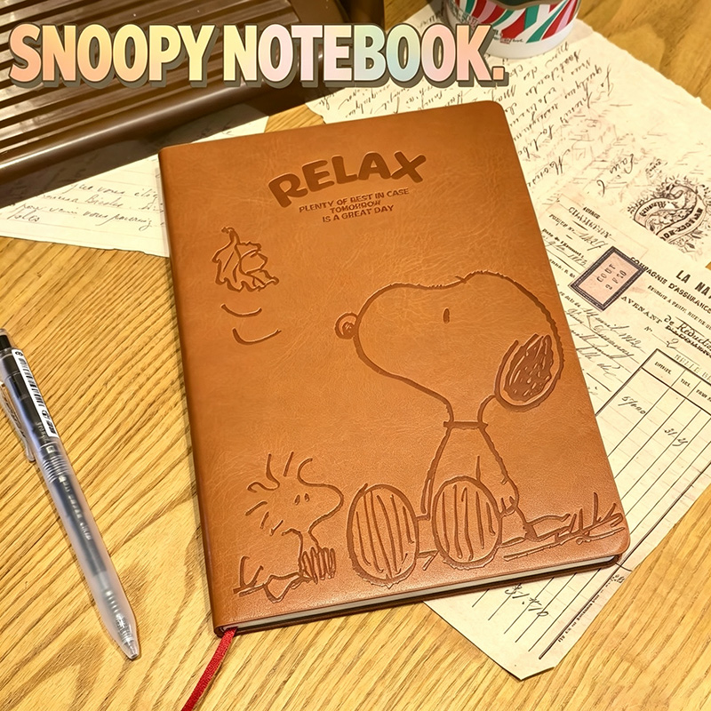 Vintage Snoopy A5 Leather Note - Laptop Accessories Cover review and price